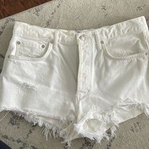 Agolde Parker Vintage Cut Off Shorts Size 29